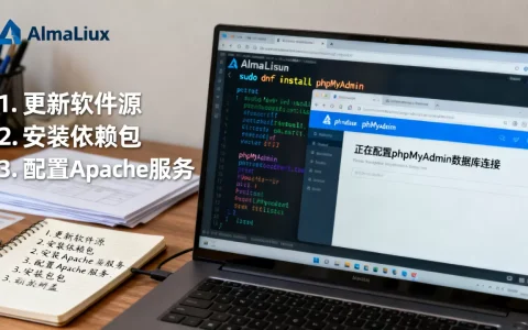 AlmaLinux怎么装phpMyAdmin？phpMyAdmin安装配置教程