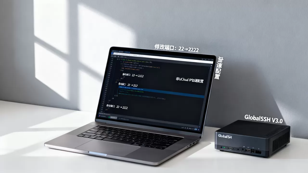 优刻得GlobalSSH新版本如何修改端口加速?非UCloud IP加速方案 优刻得GlobalSSH新版本如何修改端口加速?非UCloud IP加速方案