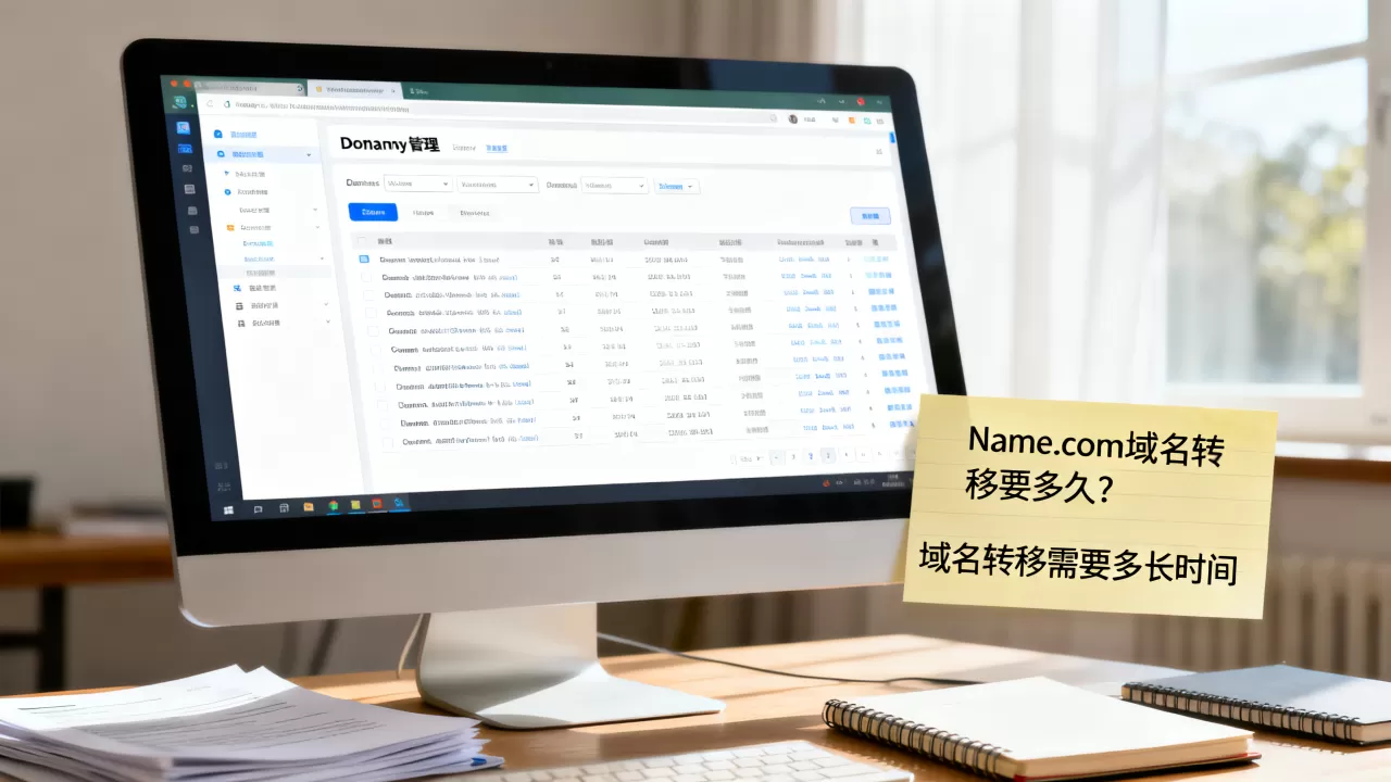 Name.com域名转移要多久？域名转移需要多长时间