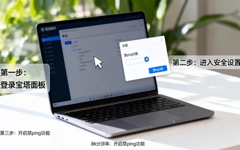 宝塔面板怎么开启禁ping功能？如何设置禁止ping