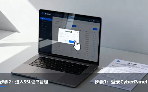 CyberPanel控制面板配置SSL证书图文教程