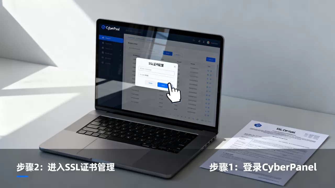 CyberPanel控制面板配置SSL证书图文教程 CyberPanel控制面板配置SSL证书图文教程