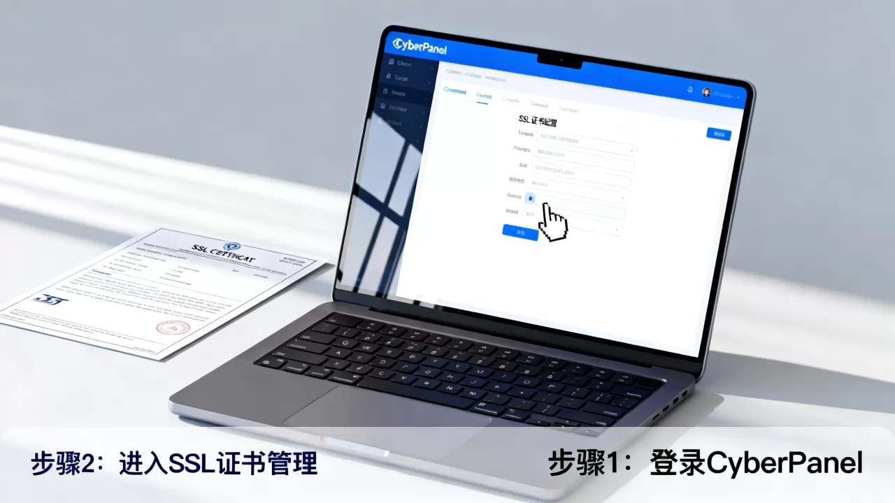 CyberPanel控制面板配置SSL证书图文教程 CyberPanel控制面板配置SSL证书图文教程