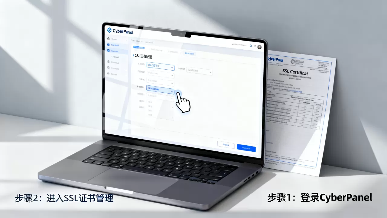 CyberPanel控制面板配置SSL证书图文教程 CyberPanel控制面板配置SSL证书图文教程