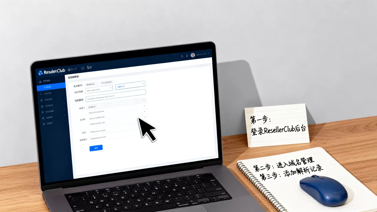 ResellerClub域名怎么解析?域名解析教程 ResellerClub域名怎么解析?域名解析教程