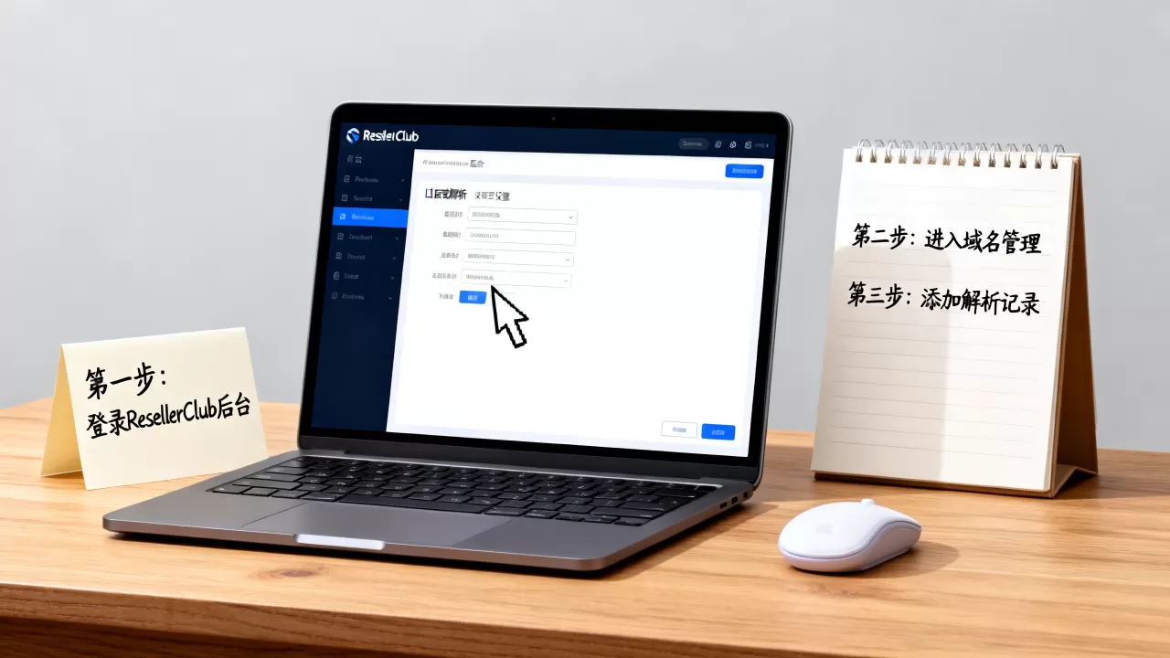ResellerClub域名怎么解析?域名解析教程 ResellerClub域名怎么解析?域名解析教程