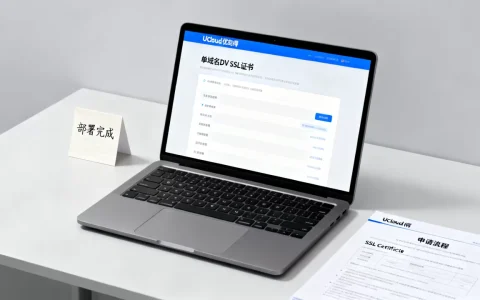 168元UCloud优刻得单域名DV SSL证书申请与部署流程