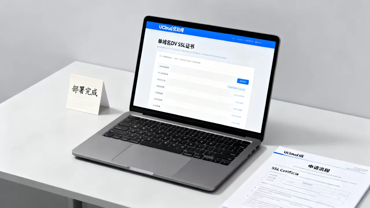 168元UCloud优刻得单域名DV SSL证书申请与部署流程 168元UCloud优刻得单域名DV SSL证书申请与部署流程