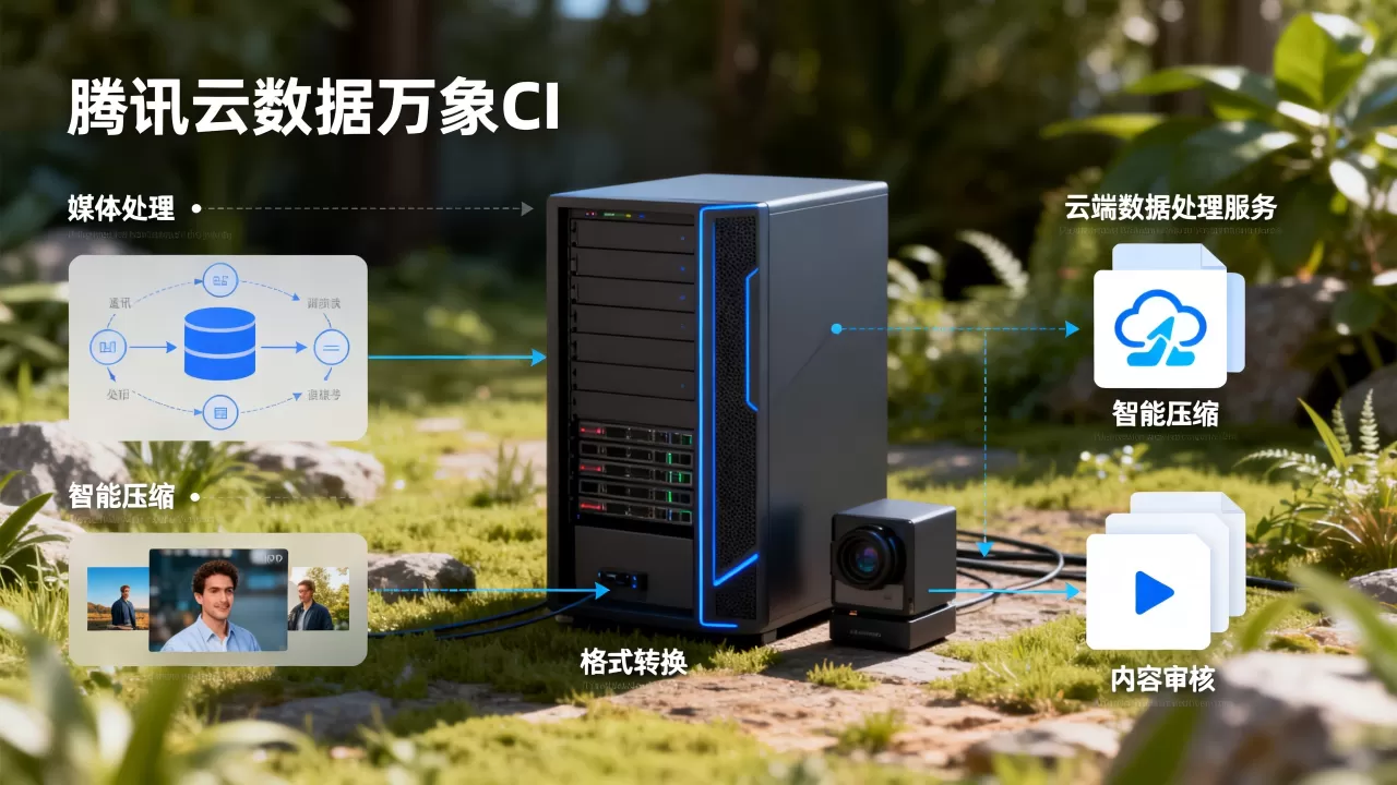 腾讯云数据万象CI如何处理媒体？云端数据处理服务有哪些功能