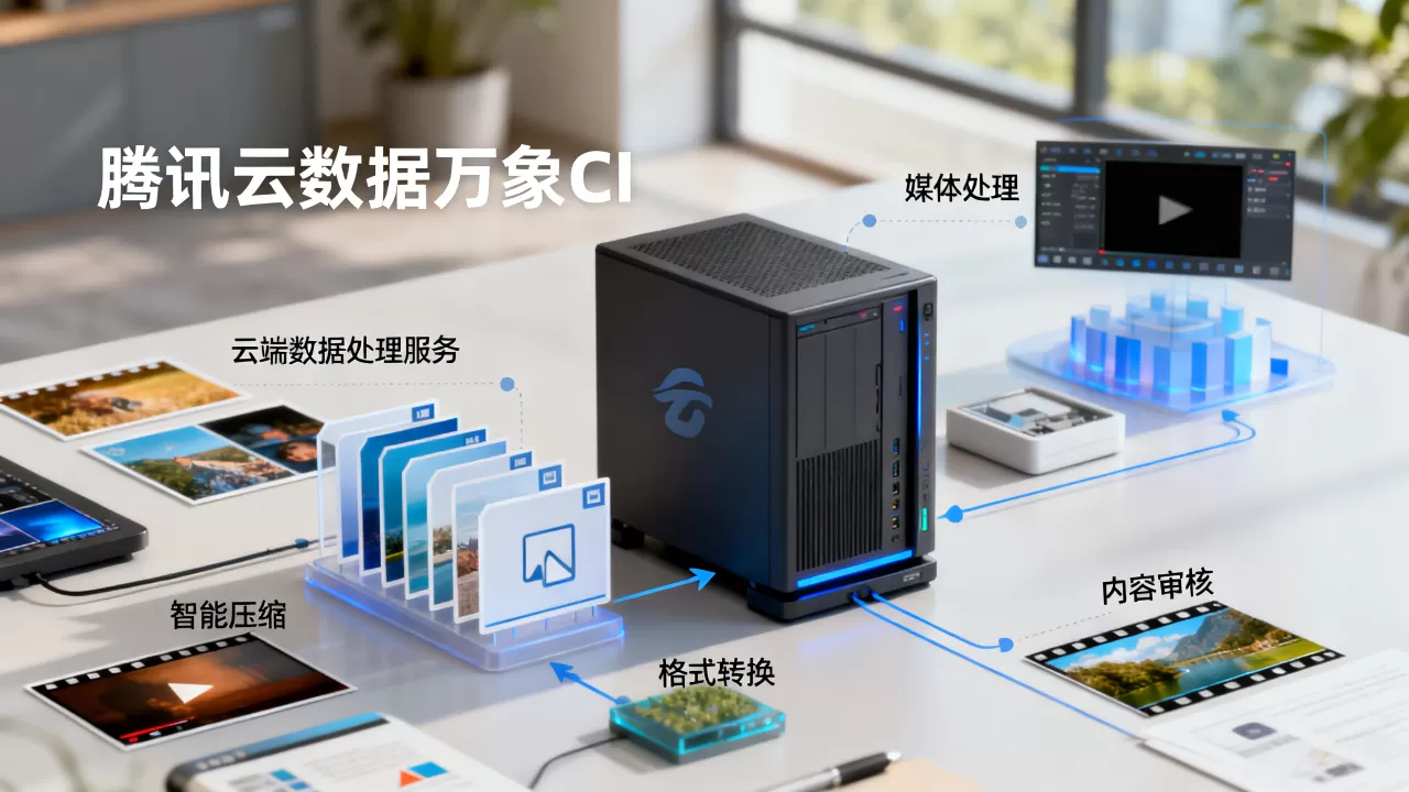 腾讯云数据万象CI如何处理媒体？云端数据处理服务有哪些功能