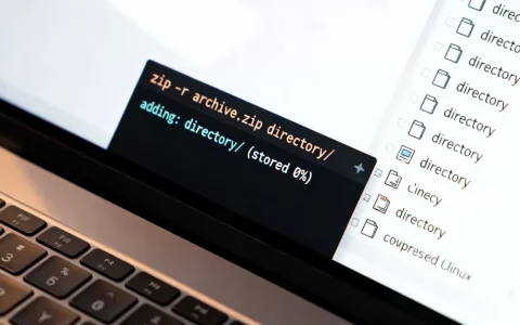 Linux服务器怎么创建zip压缩文件存档？linux下zip命令使用方法