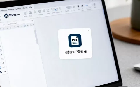 WordPress经典编辑器如何添加PDF查看器？