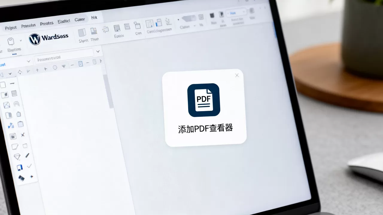 WordPress经典编辑器如何添加PDF查看器？