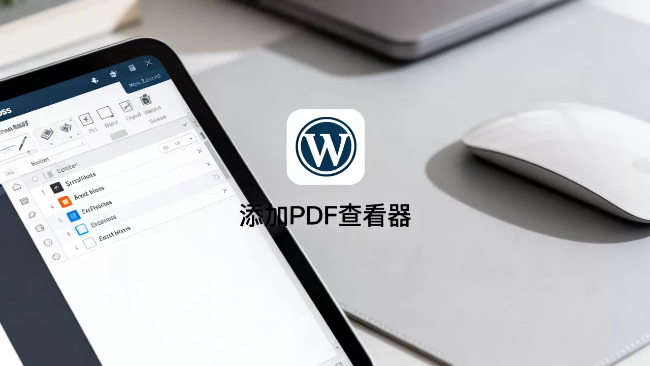 WordPress经典编辑器如何添加PDF查看器？