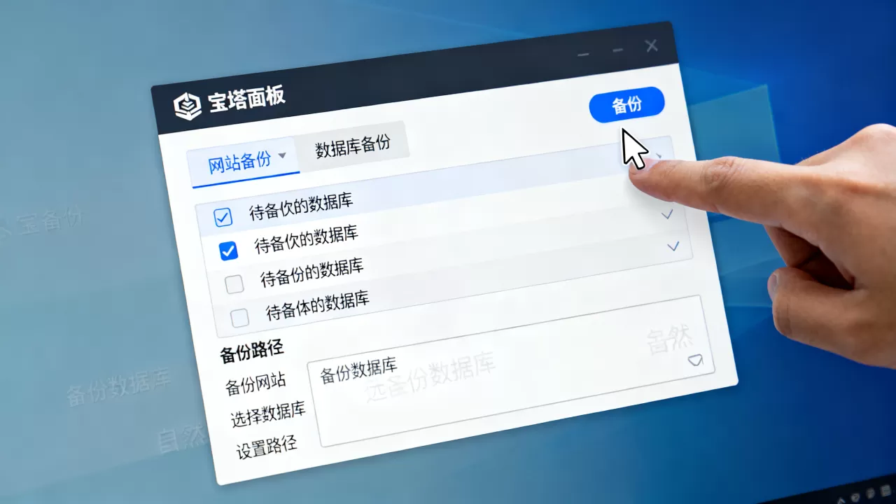 宝塔面板怎么备份网站和数据库?宝塔面板备份数据库教程 宝塔面板怎么备份网站和数据库?宝塔面板备份数据库教程