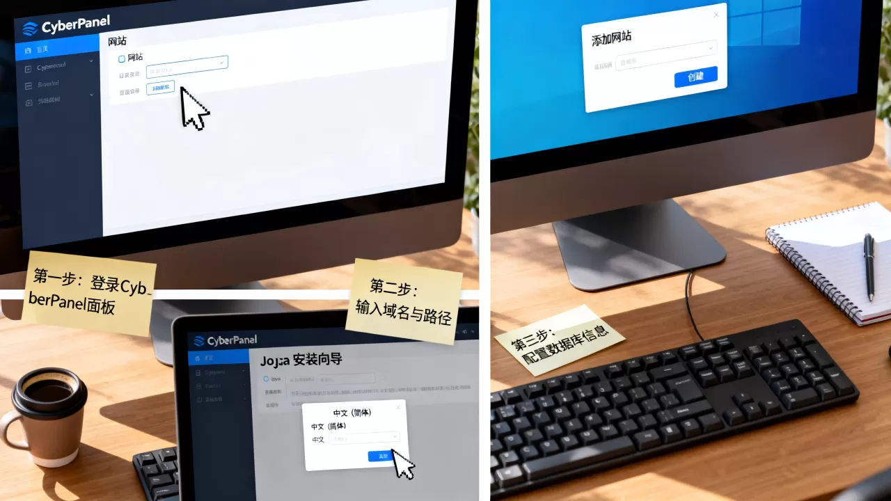 CyberPanel面板怎么安装Joomla?详细图文教程 CyberPanel面板怎么安装Joomla?详细图文教程