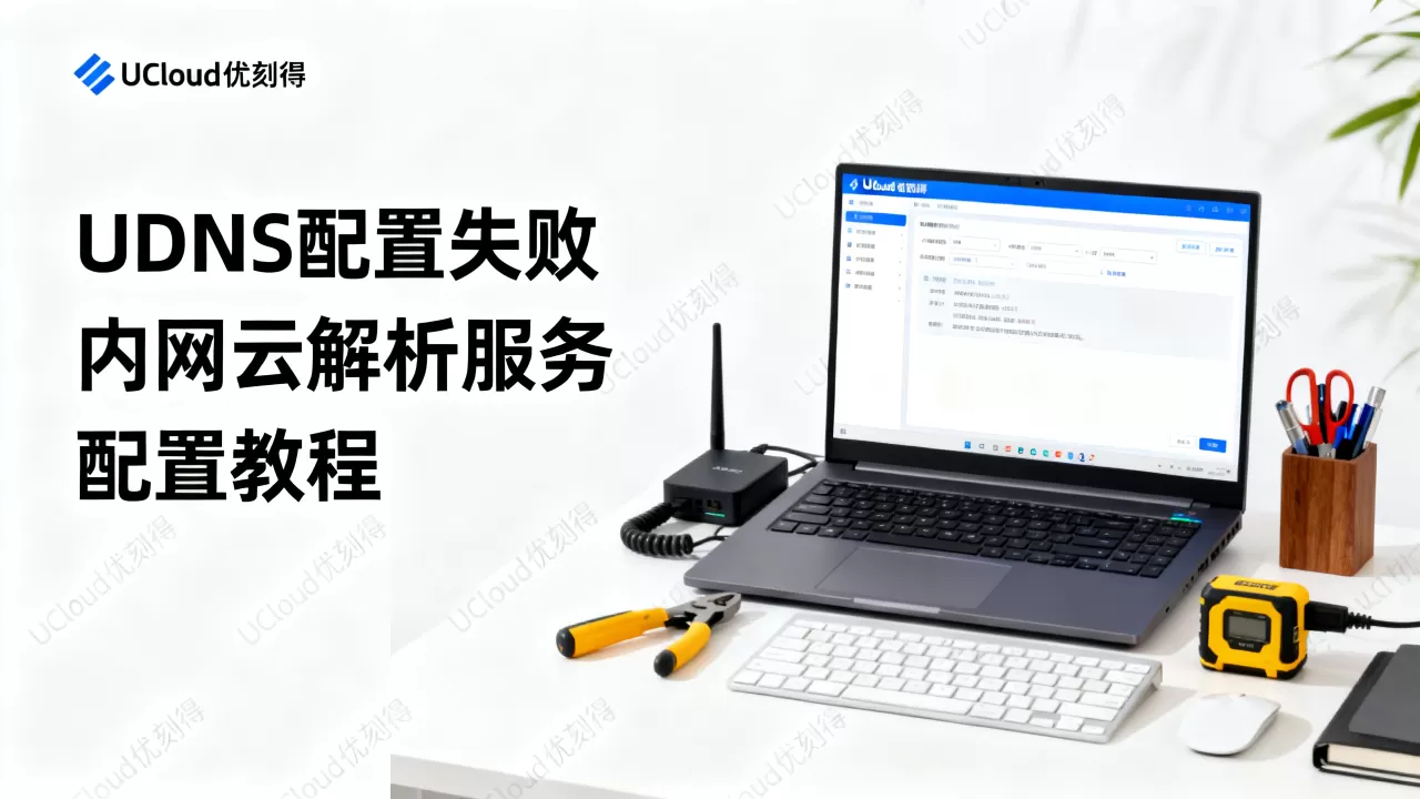 UDNS配置失败怎么办？UCloud优刻得内网云解析服务配置教程