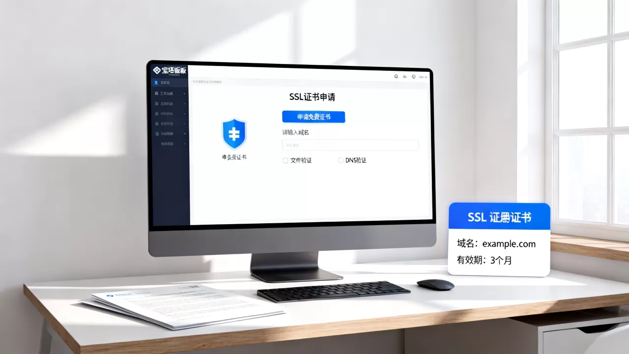 宝塔面板如何免费申请SSL证书?宝塔SSL证书申请部署教程 宝塔面板如何免费申请SSL证书?宝塔SSL证书申请部署教程