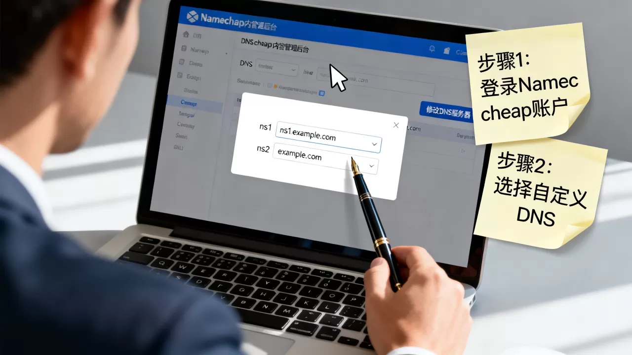 Namecheap怎么改DNS服务器?修改域名DNS服务器图文教程 Namecheap怎么改DNS服务器?修改域名DNS服务器图文教程