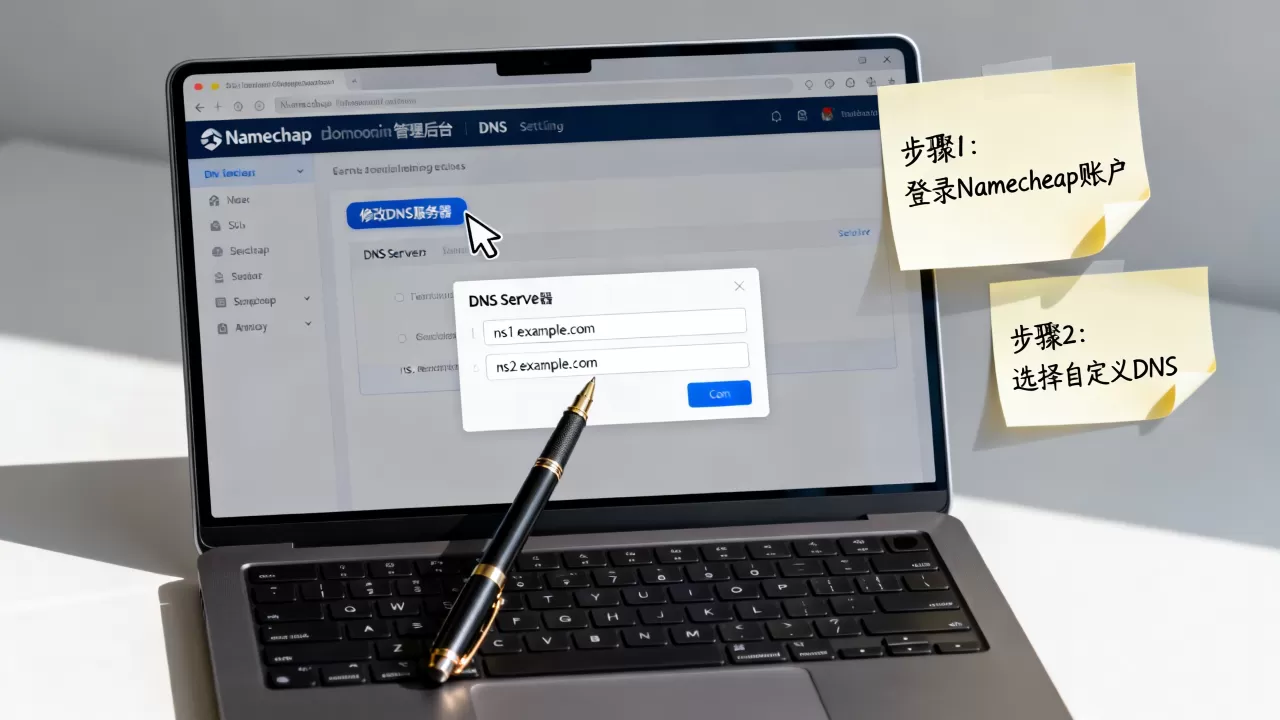 Namecheap怎么改DNS服务器?修改域名DNS服务器图文教程 Namecheap怎么改DNS服务器?修改域名DNS服务器图文教程