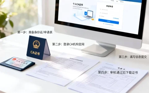 个人ca证书怎么申请？个人ca证书申请流程详解