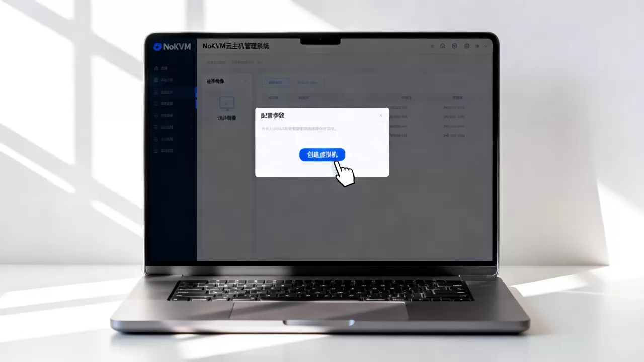 NoKVM云主机管理系统怎么创建虚拟机? NoKVM云主机管理系统怎么创建虚拟机?