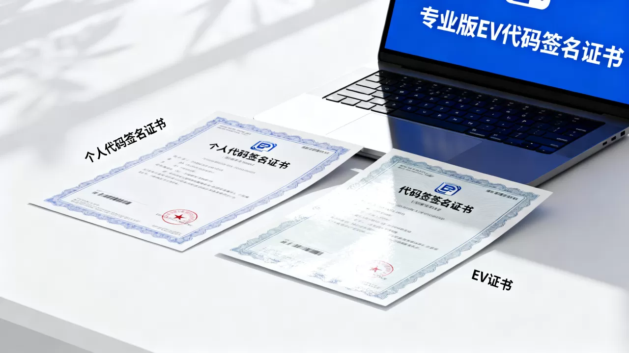 个人代码签名证书与EV证书有啥区别？专业版EV代码签名证书多少钱
