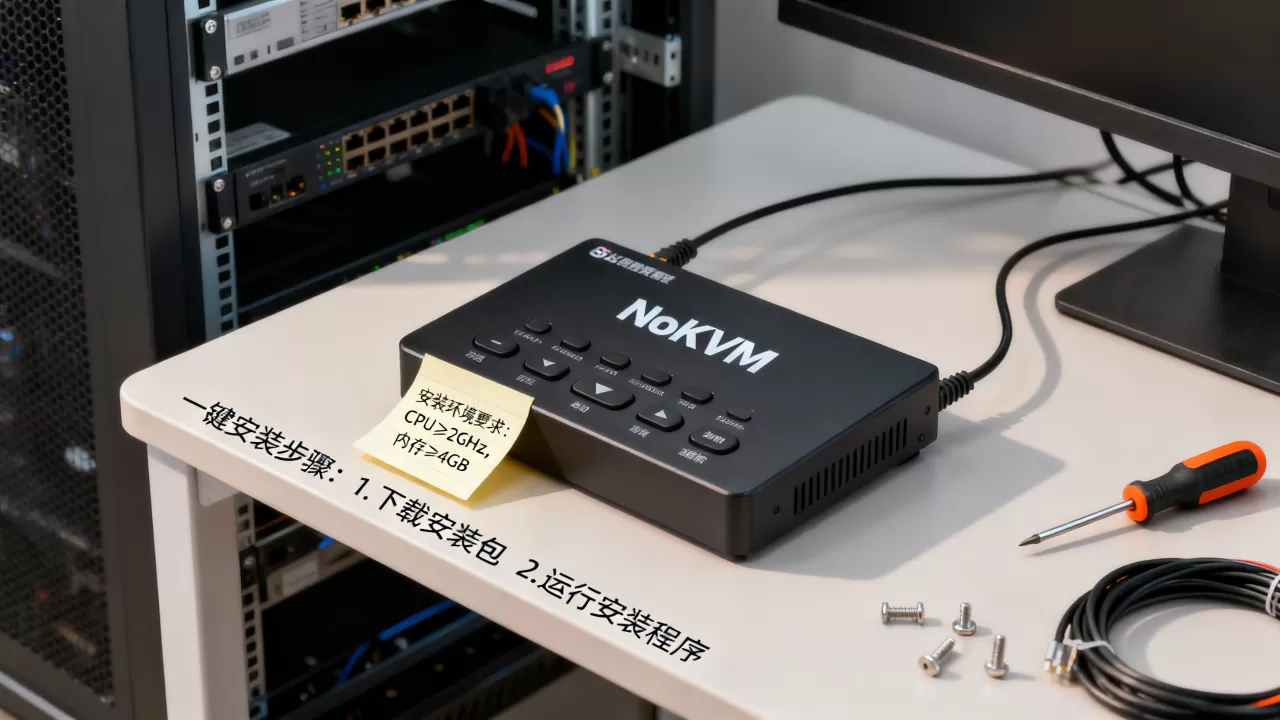 NoKVM主控面板安装环境要求是什么?如何一键安装 NoKVM主控面板安装环境要求是什么?如何一键安装