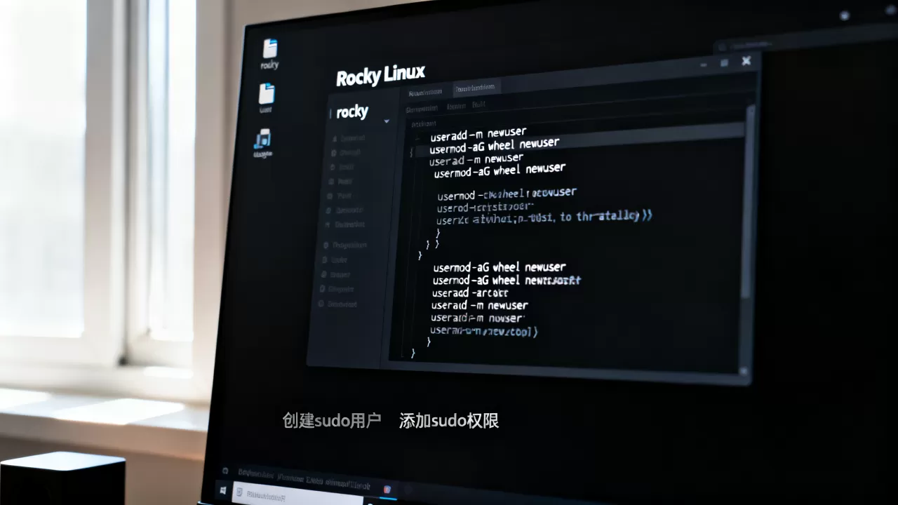 Rocky Linux怎么创建sudo用户?如何添加sudo权限 Rocky Linux怎么创建sudo用户?如何添加sudo权限