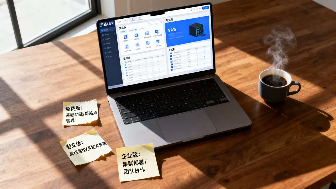 宝塔Linux面板免费版和专业版有什么区别?企业版适合个人站长吗 宝塔Linux面板免费版和专业版有什么区别?企业版适合个人站长吗