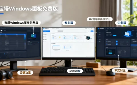 宝塔Windows面板免费版专业版企业版有啥区别？宝塔面板各版本功能对比