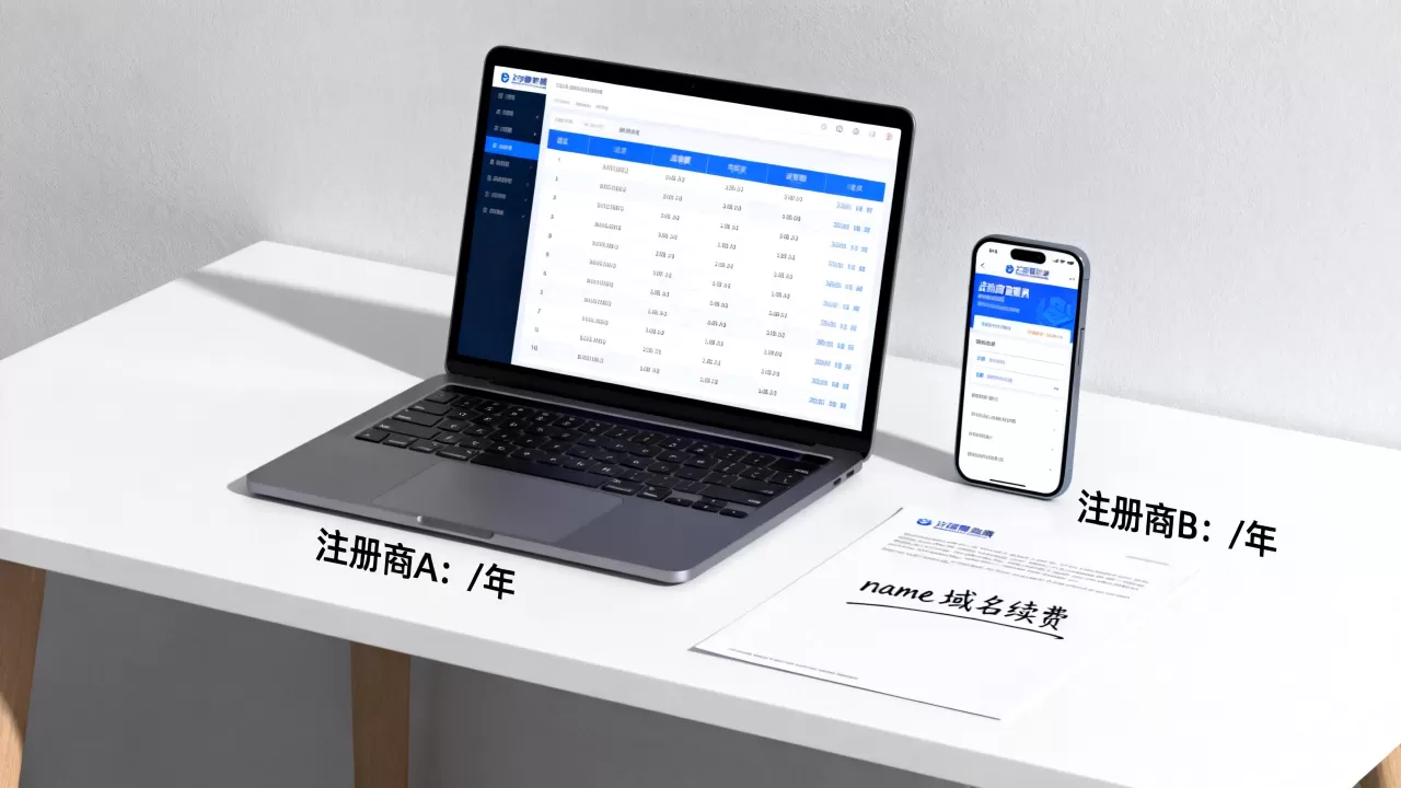 name域名续费贵不贵?不同注册商续费价格对比 name域名续费贵不贵?不同注册商续费价格对比