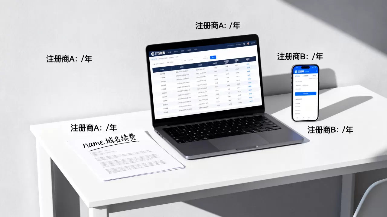 name域名续费贵不贵?不同注册商续费价格对比 name域名续费贵不贵?不同注册商续费价格对比