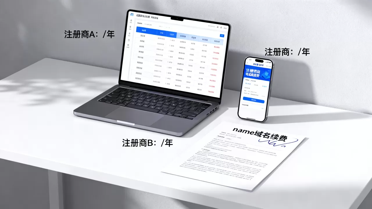 name域名续费贵不贵?不同注册商续费价格对比 name域名续费贵不贵?不同注册商续费价格对比
