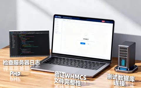 WHMCS出现空白页或错误信息怎么办？如何排查解决