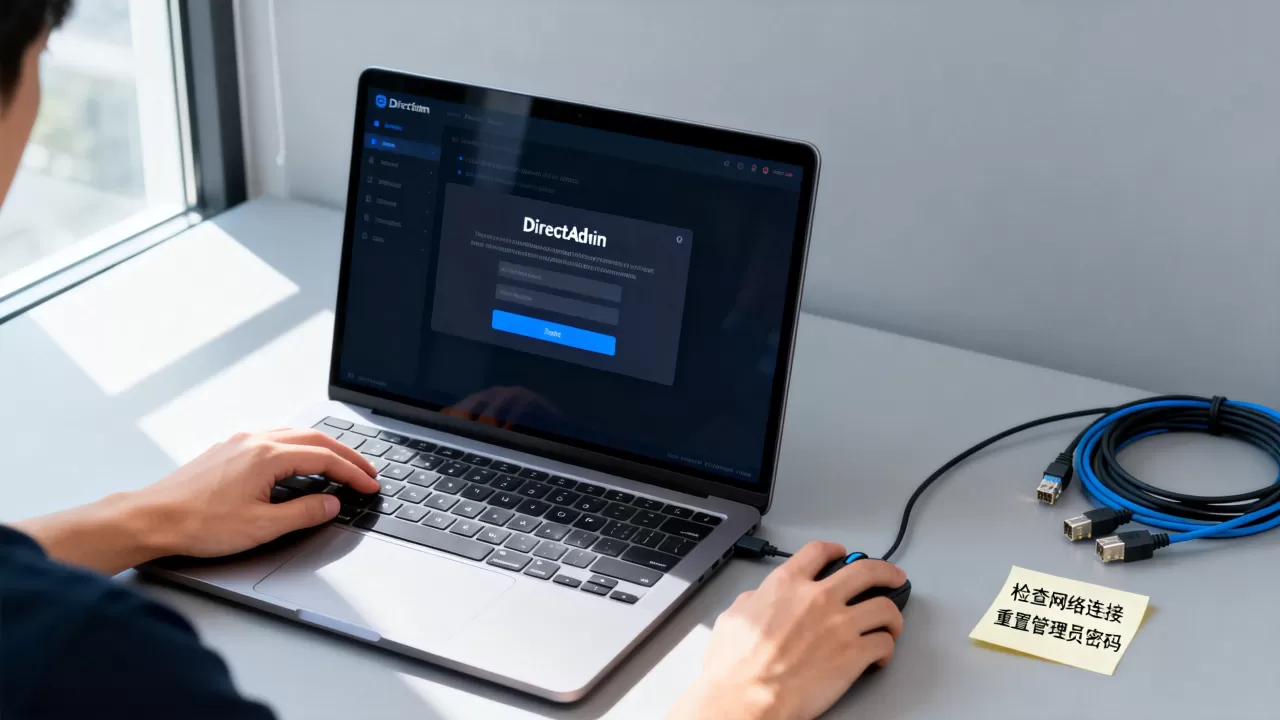 DirectAdmin面板登录不上怎么办?DirectAdmin面板登录失败的解决方法 DirectAdmin面板登录不上怎么办?DirectAdmin面板登录失败的解决方法