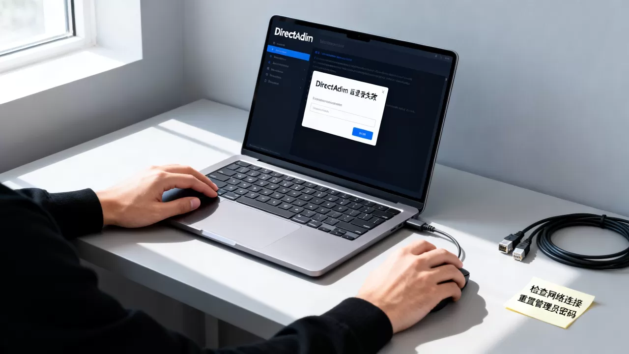 DirectAdmin面板登录不上怎么办?DirectAdmin面板登录失败的解决方法 DirectAdmin面板登录不上怎么办?DirectAdmin面板登录失败的解决方法