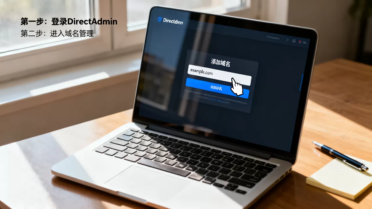 DirectAdmin怎么添加域名？DirectAdmin添加域名详细教程