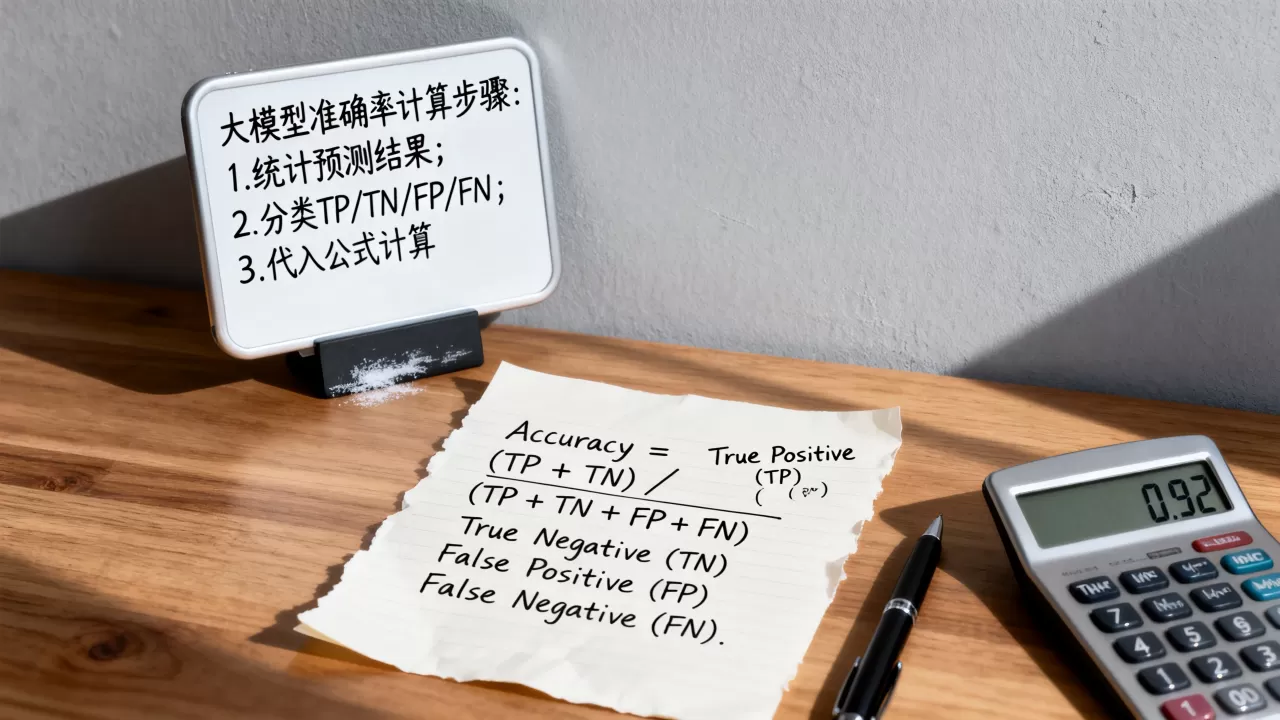 大模型准确率Accuracy如何计算?大模型准确率计算公式 大模型准确率Accuracy如何计算?大模型准确率计算公式
