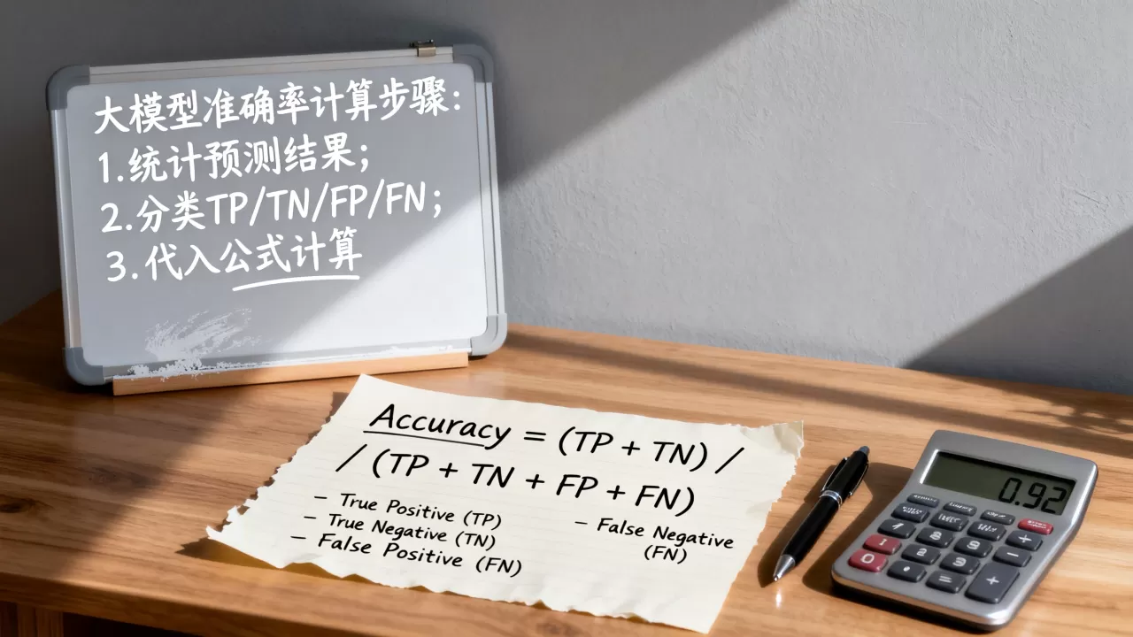 大模型准确率Accuracy如何计算?大模型准确率计算公式 大模型准确率Accuracy如何计算?大模型准确率计算公式