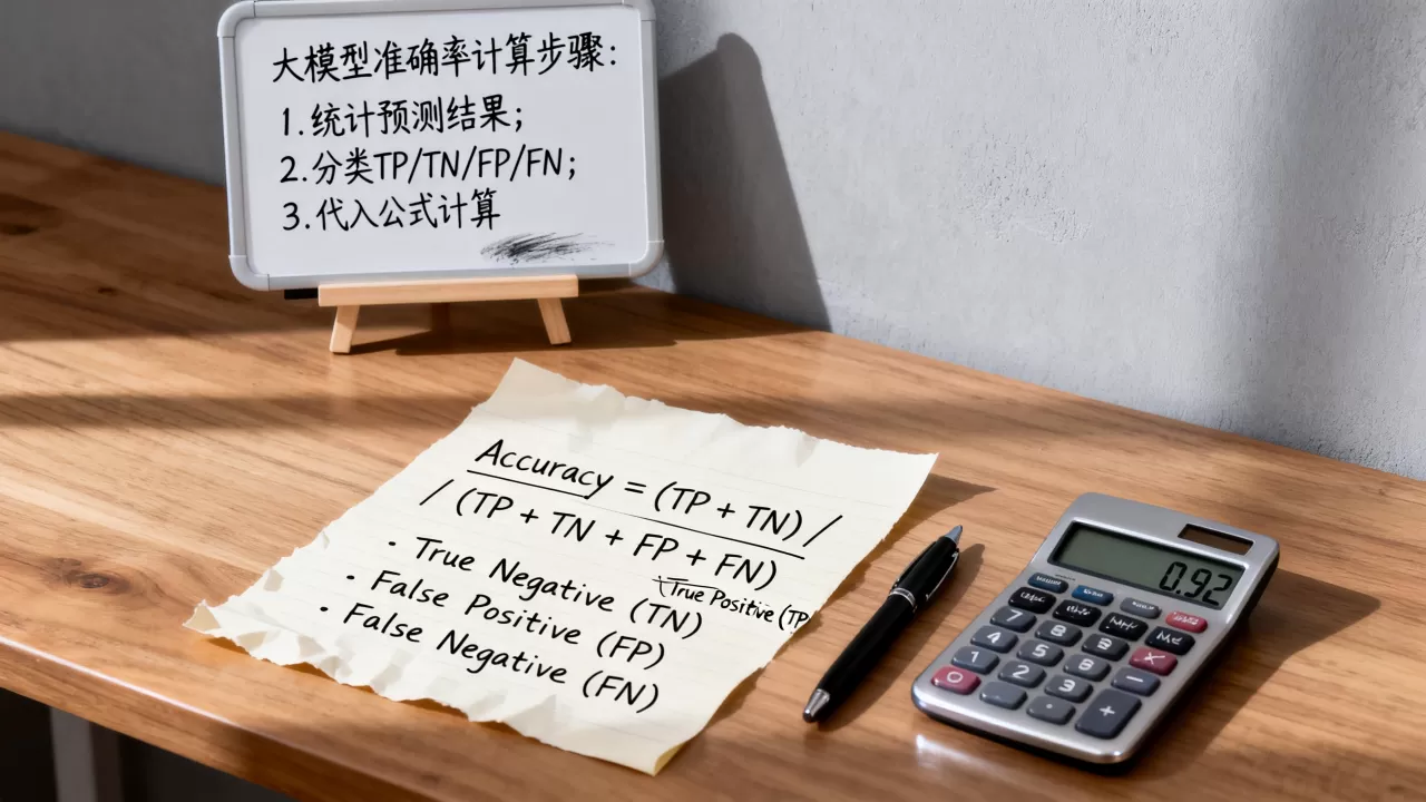 大模型准确率Accuracy如何计算?大模型准确率计算公式 大模型准确率Accuracy如何计算?大模型准确率计算公式