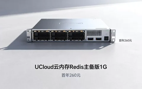UCloud云内存Redis主备版1G首年260元值得买吗，云服务器Redis主备版价格