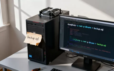 Linux服务器上如何备份MySQL数据库