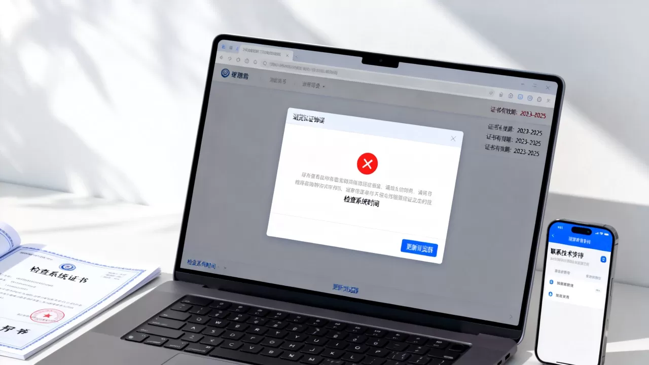 服务器证书身份验证失败怎么解决?浏览器提示证书错误怎么办 服务器证书身份验证失败怎么解决?浏览器提示证书错误怎么办