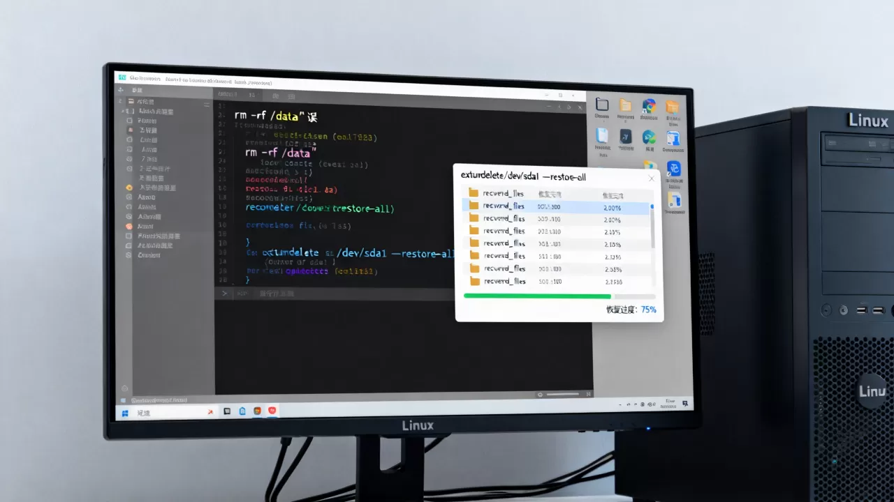 Linux服务器误删文件怎么恢复？linux系统恢复误删文件教程