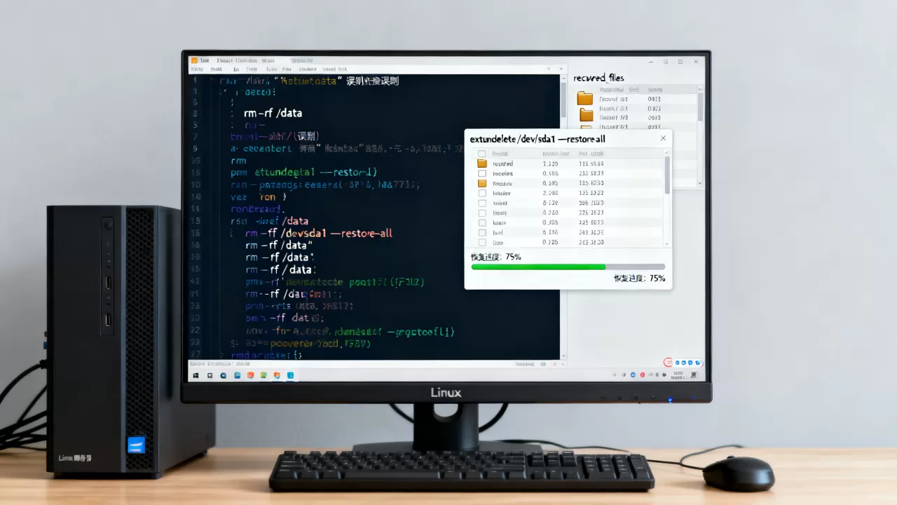 Linux服务器误删文件怎么恢复？linux系统恢复误删文件教程
