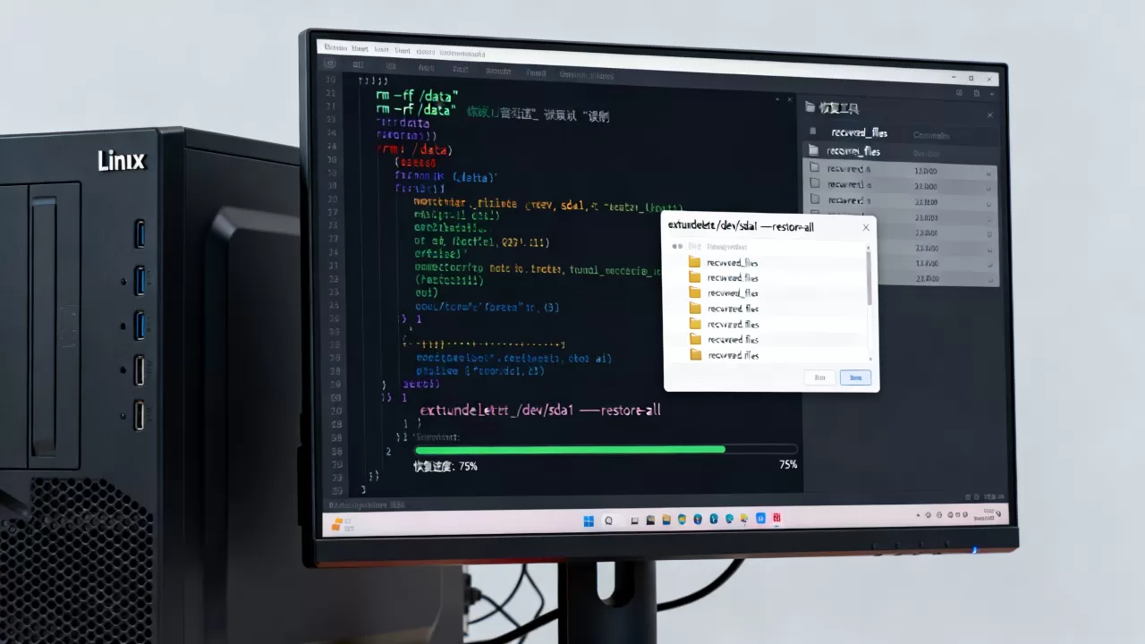Linux服务器误删文件怎么恢复？linux系统恢复误删文件教程