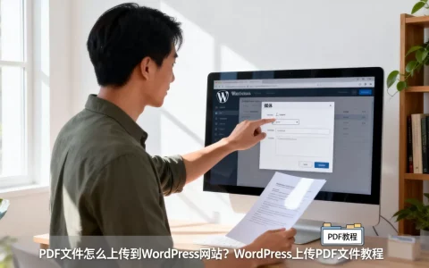 PDF文件怎么上传到WordPress网站？WordPress上传PDF文件教程