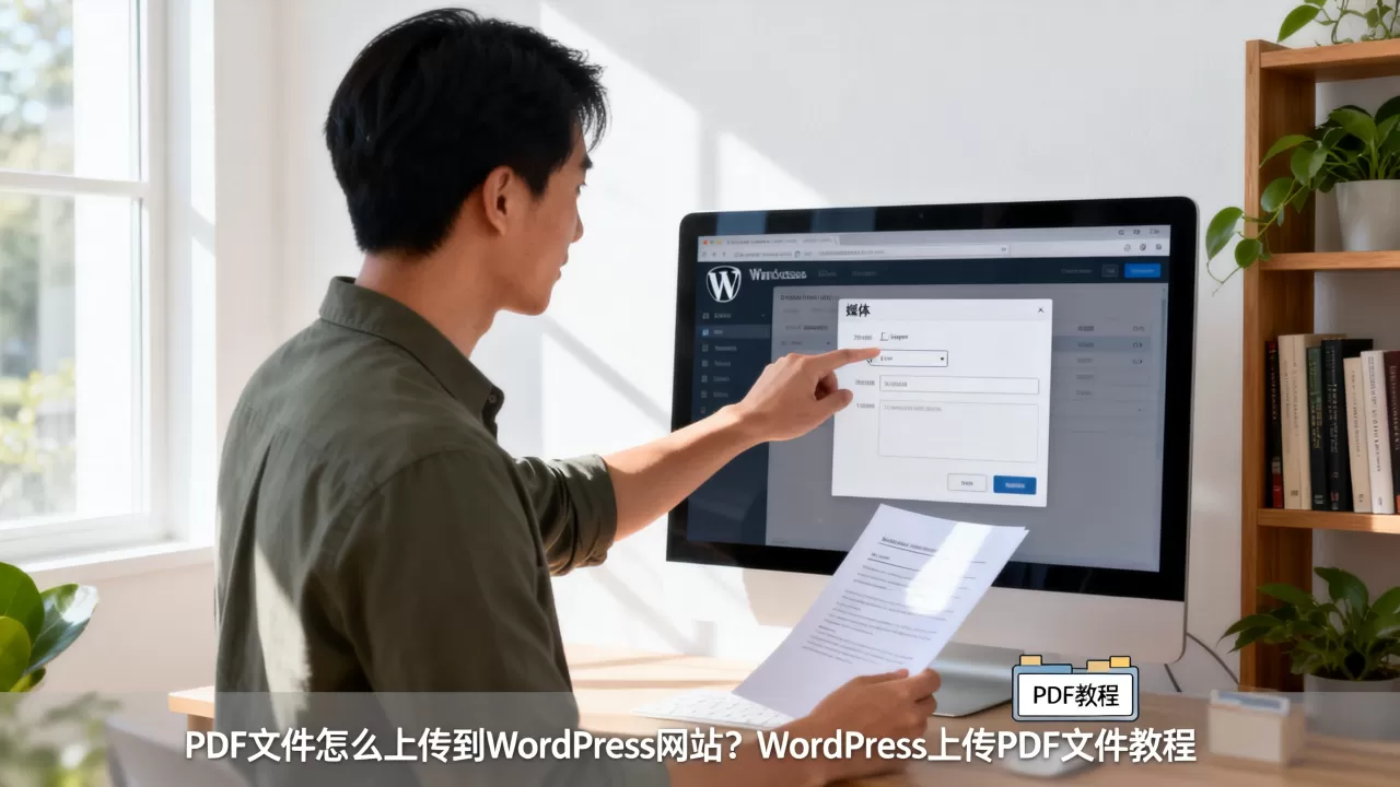 PDF文件怎么上传到WordPress网站?WordPress上传PDF文件教程 PDF文件怎么上传到WordPress网站?WordPress上传PDF文件教程