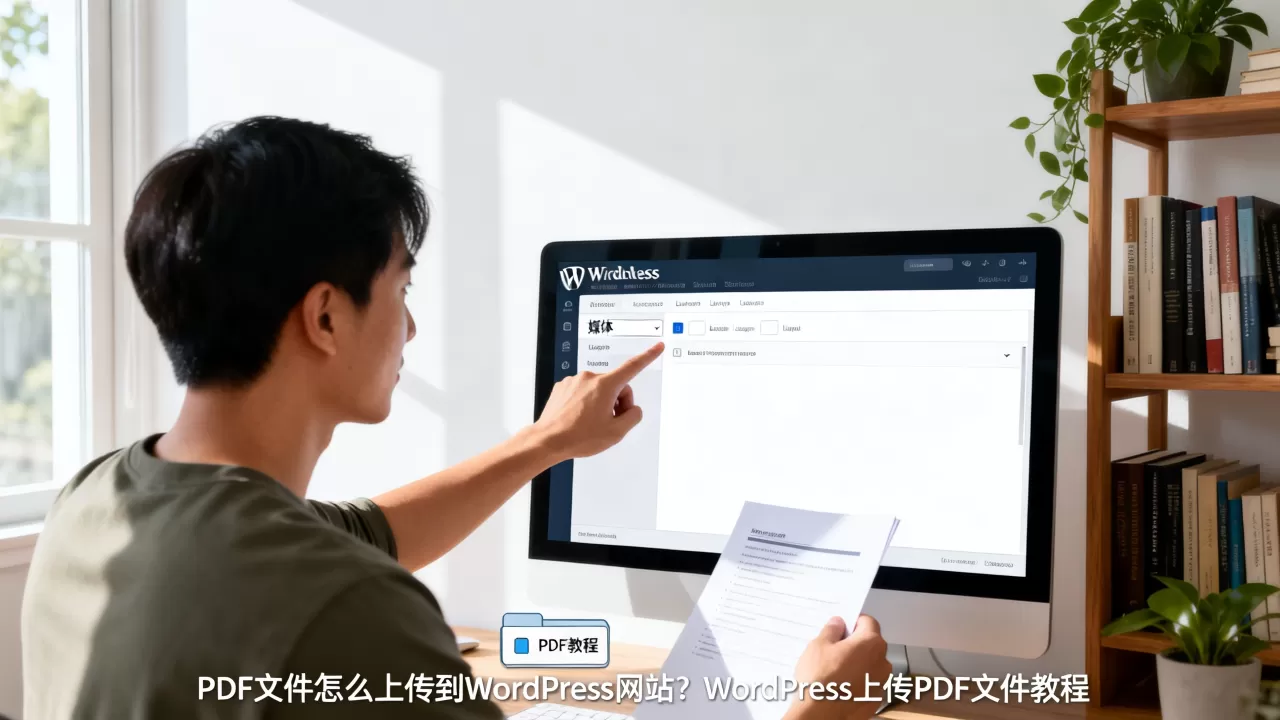 PDF文件怎么上传到WordPress网站?WordPress上传PDF文件教程 PDF文件怎么上传到WordPress网站?WordPress上传PDF文件教程